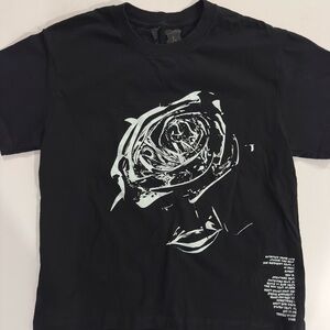 VLONE Black and White Graphic Tee